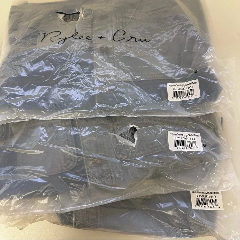 Patchwork Denim Overshirt | Rylee and Cru - Picture 4 of 4